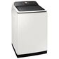 Samsung 5.5 Cu. Ft. Smart Top Load Impeller Washer and 7.4 Cu. Ft. Electric Dryer in Ivory, , large