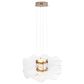 Golden Lighting Vetrina 2-Light Pendant in Light Gold, , large