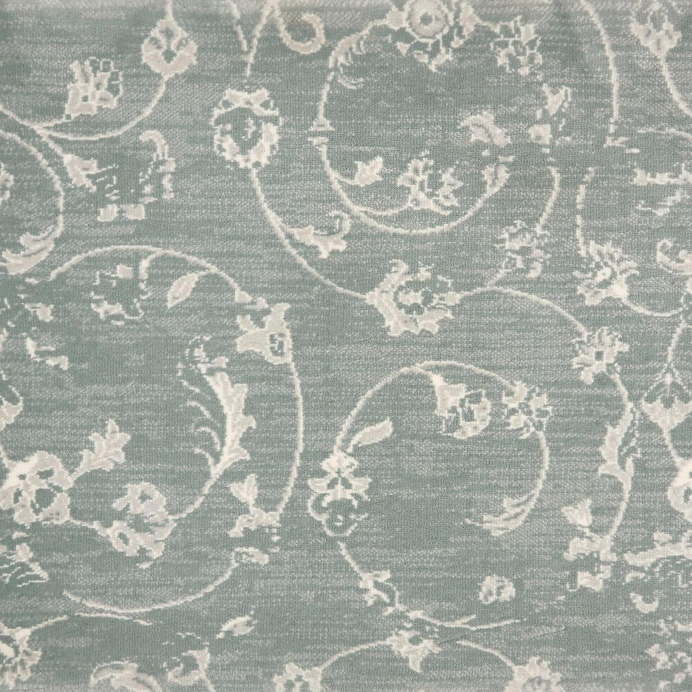 Stanton Divine Design Floretta Carpet in Aquamarine, , large