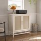 DHP Lystra 2-Door Storage Cabinet in Ivory Oak, , large