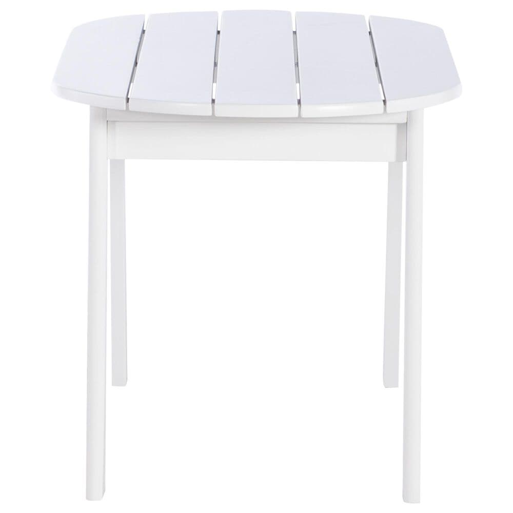 Linon Home Decor Adirondack Coffee Table in White, , large