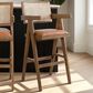 Armen Living Harley 30" Bar Stool in Nutmeg Brown, , large