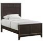 Mayberry Hill Beaumont Twin Panel Bed in Merlot, , large