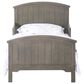 Foundations Worldwide Hampton Toddler Bed with Rails in Dapper Gray, , large