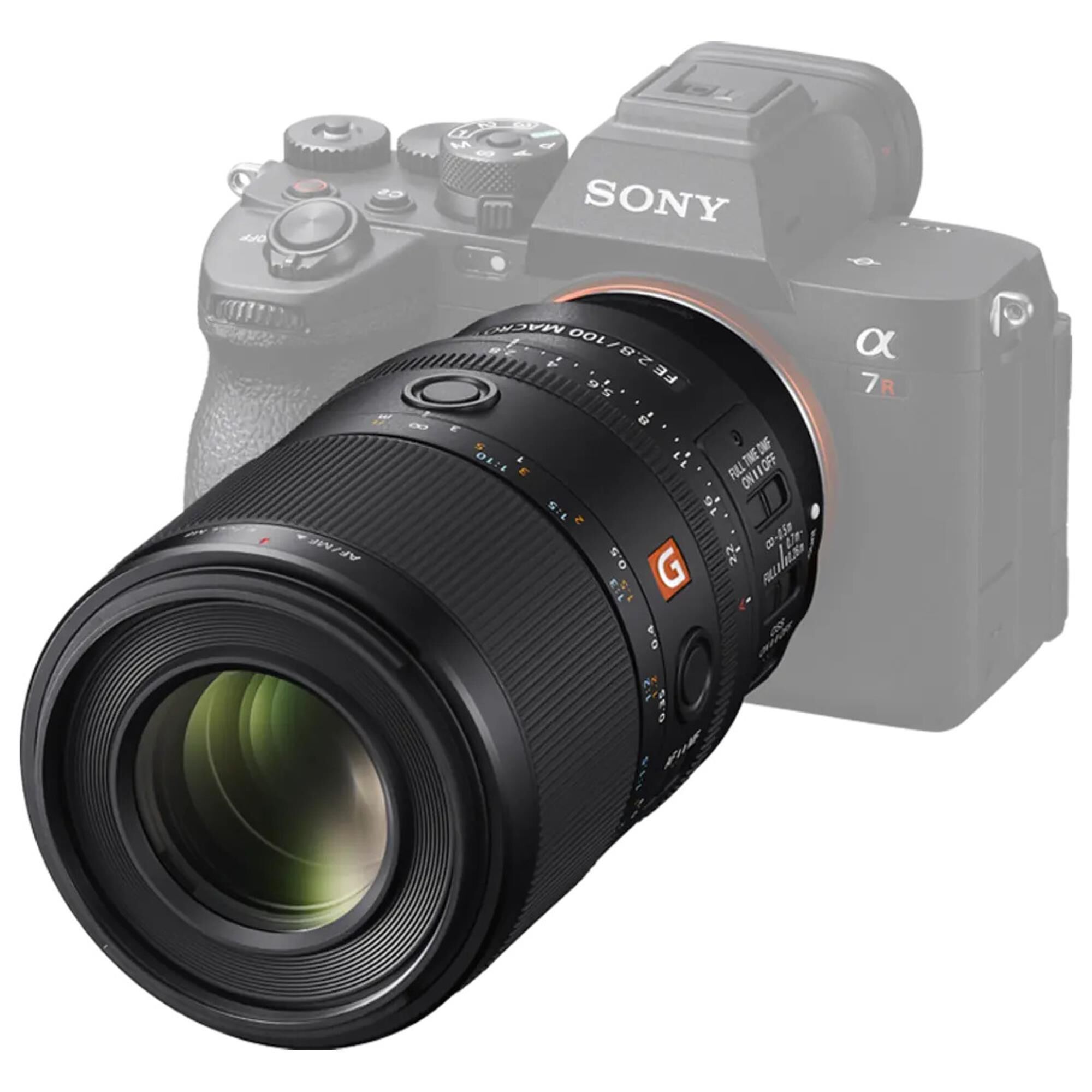 Sony FE 100mm f/2.8 G Master Prime Macro Lens in Black
