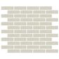 Emser Savvy Oat 1" x 3" on 11" x 12" Glazed Porcelain Mosaic Sheet, , large