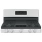 GE Appliances 5.0 Cu. Ft. Freestanding Gas Range in Stainless Steel, , large