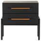 Four Hands Rosedale 2 Drawer Nightstand in Ebony Oak, , large