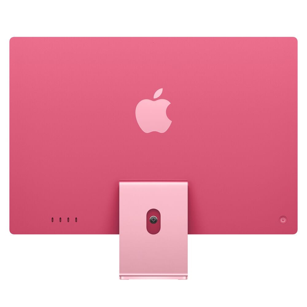 Apple 24-Inch iMac with Retina 4.5K display: Apple M4 Chip with 10-core CPU and 10-core GPU 24GB Unified Memory, 512GB SSD in Pink &#40;Latest Model&#41;, , large