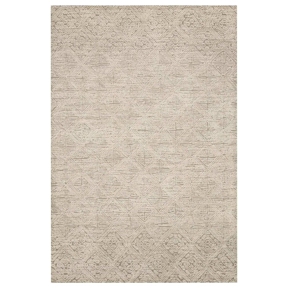 ED Ellen DeGeneres Crafted by Loloi Kopa 5" x 7"6" Taupe and Ivory Area Rug, , large
