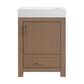 37B Alanya 24" Single Bathroom Vanity in Walnut Drift with White Composite Stone Top, , large