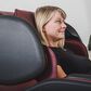 Cozzia Massage Chair in Burgundy and Pearl Black, , large