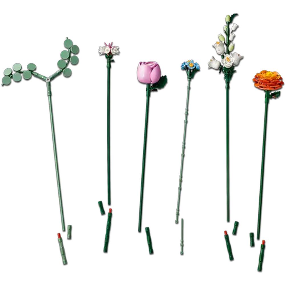 LEGO Botanicals Pretty Pink Flower Bouquet, , large