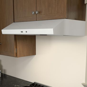 Zephyr Core Cyclone 36" Under-Cabinet Range Hood with Blower in White, , large