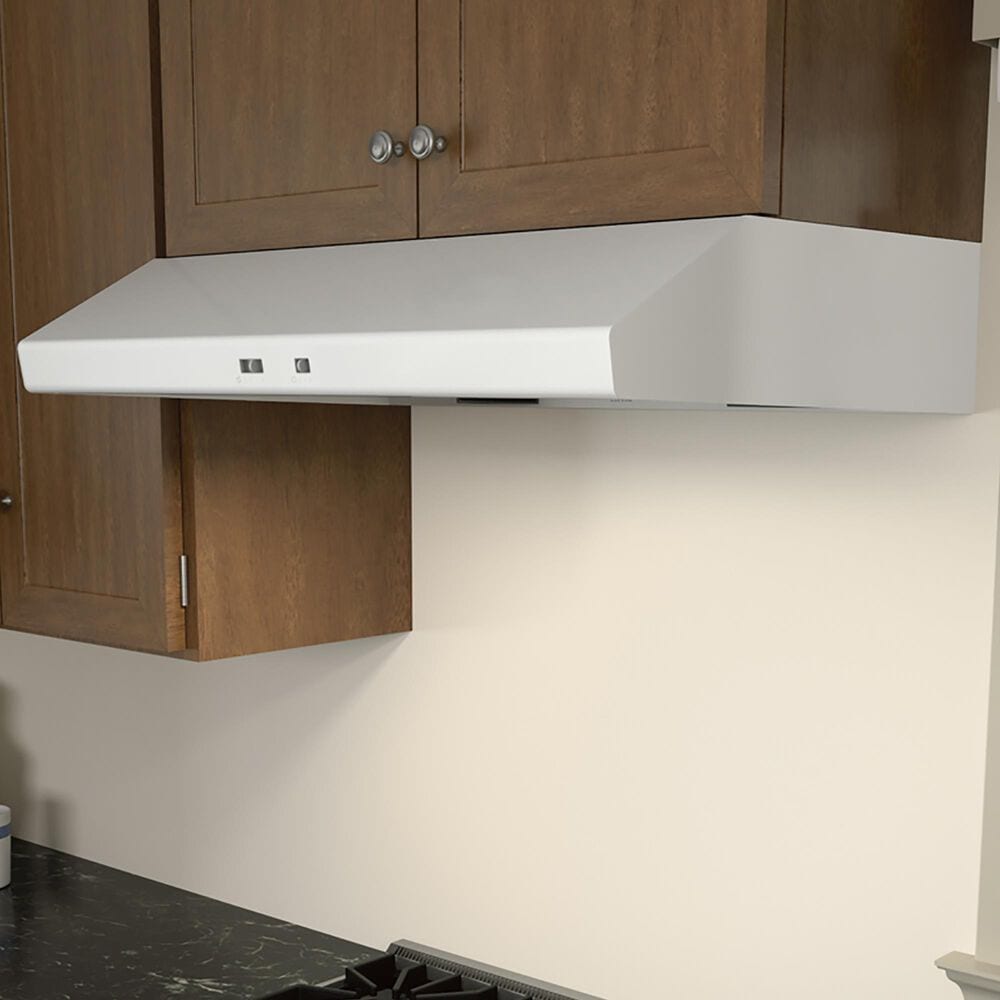 Zephyr Core Cyclone 36" Under-Cabinet Range Hood with Blower in White, , large