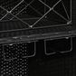 HOMLUX 53" Wicker Outdoor Kitchen Island in Black Brown, , large