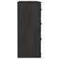 Signature Design by Ashley Belachime 6 Drawer Dresser in Dark Charcoal, , large
