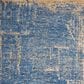 Nourison Luna 7"9" x 9"9" Dark Blue and Mocha Area Rug, , large