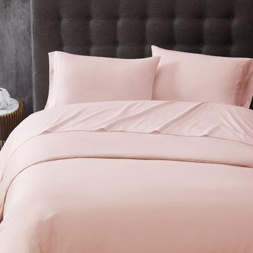 Pem America Truly Calm Antimicrobial 3-Piece Twin Sheet Set in Blush, , large