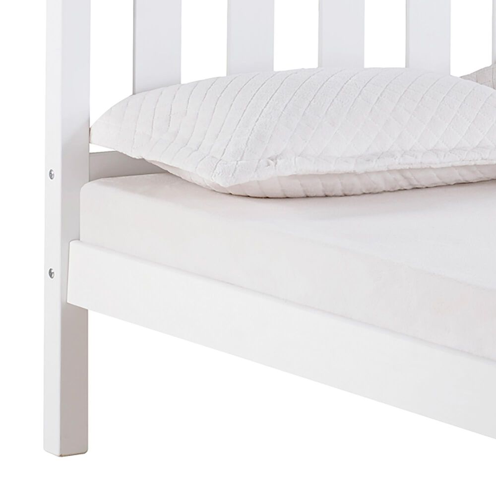 Timberlake Poppy Full Platform Bed in White, , large
