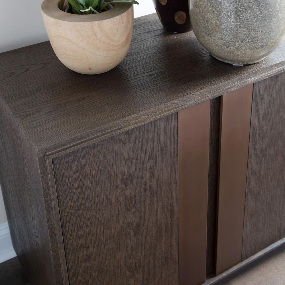 Artistica Home Andare Media Console in Brown, , large
