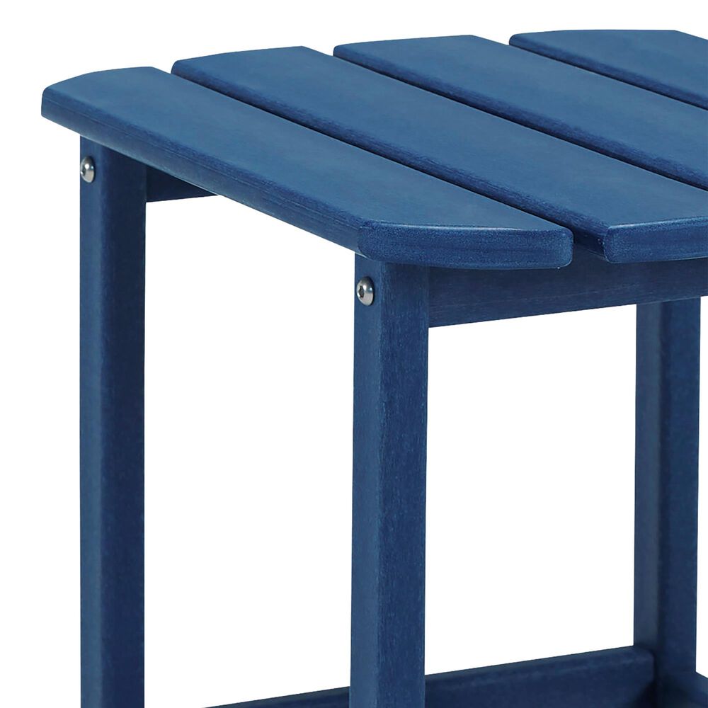 Ashley Sundown Treasure Patio End Table in Blue, , large