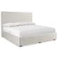 Bernhardt Sawyer Queen Upholstered Storage Bed in White, , large