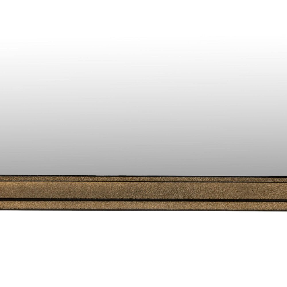 Four Hands Effie Wall Mirror in Raw Antique Brass Iron, , large