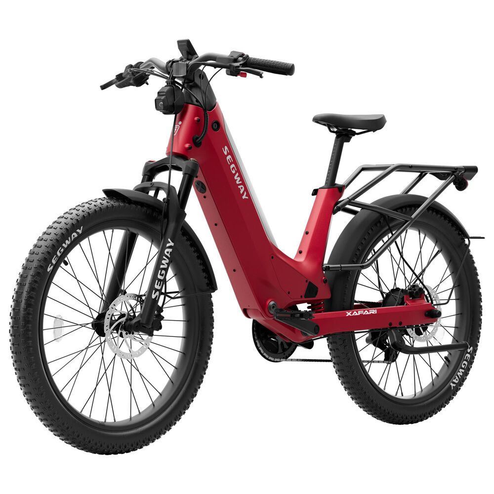 Segway Xafari Fat Tire Electric Bike in Red, , large