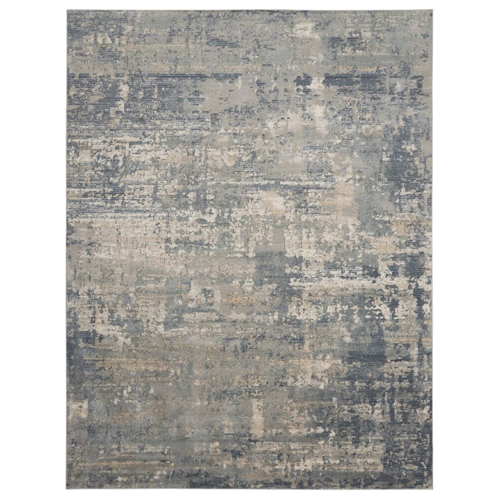 Nourison Quarry 8"10" x 11"10" Grey and Beige Area Rug, , large