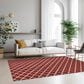 Dalyn Rug Company York 10" x 14" Red Indoor/Outdoor Area Rug, , large