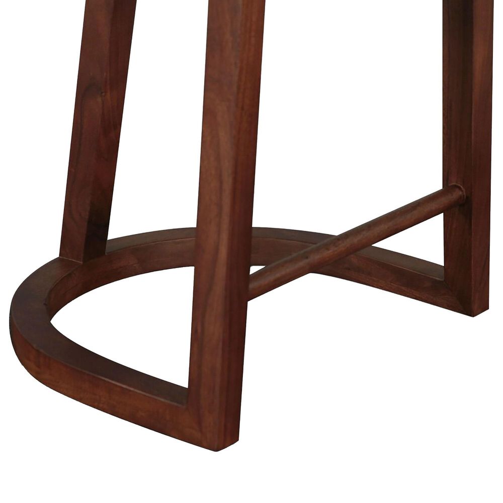 Home Trends &amp; Design Lenox 17&quot; Counter Stool in Walnut Brown, , large