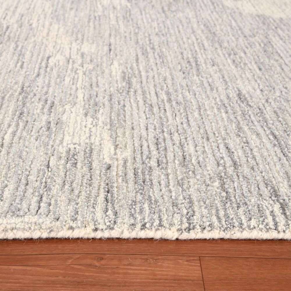 Amer Rugs Mexico Ivory and Gray 5' x 7'6" Area Rug, , large