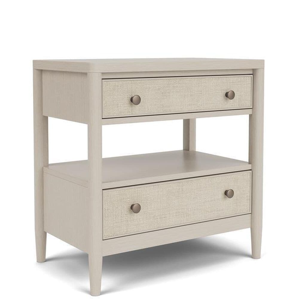 Shannon Hills Laguna 2 Drawer Nightstand in Drift with USB Ports, , large