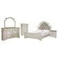 Ashley Realyn 5-Piece Queen Bedroom Set in Chipped White and Distressed, , large