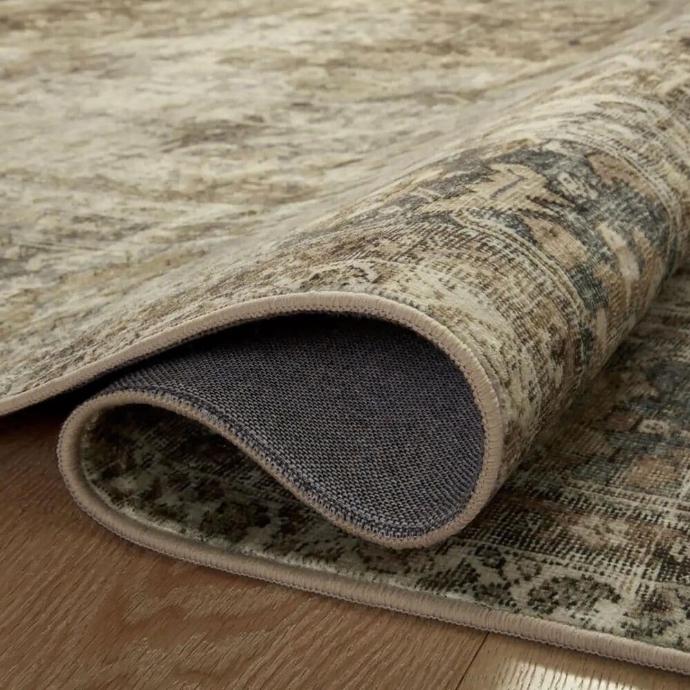Magnolia Home Sinclair 2&#39; x 5&#39; Pebble and Taupe Area Rug, , large