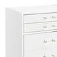 Pacific Landing Danbury 3-Drawer Makeup Vanity Set in White High Gloss, , large