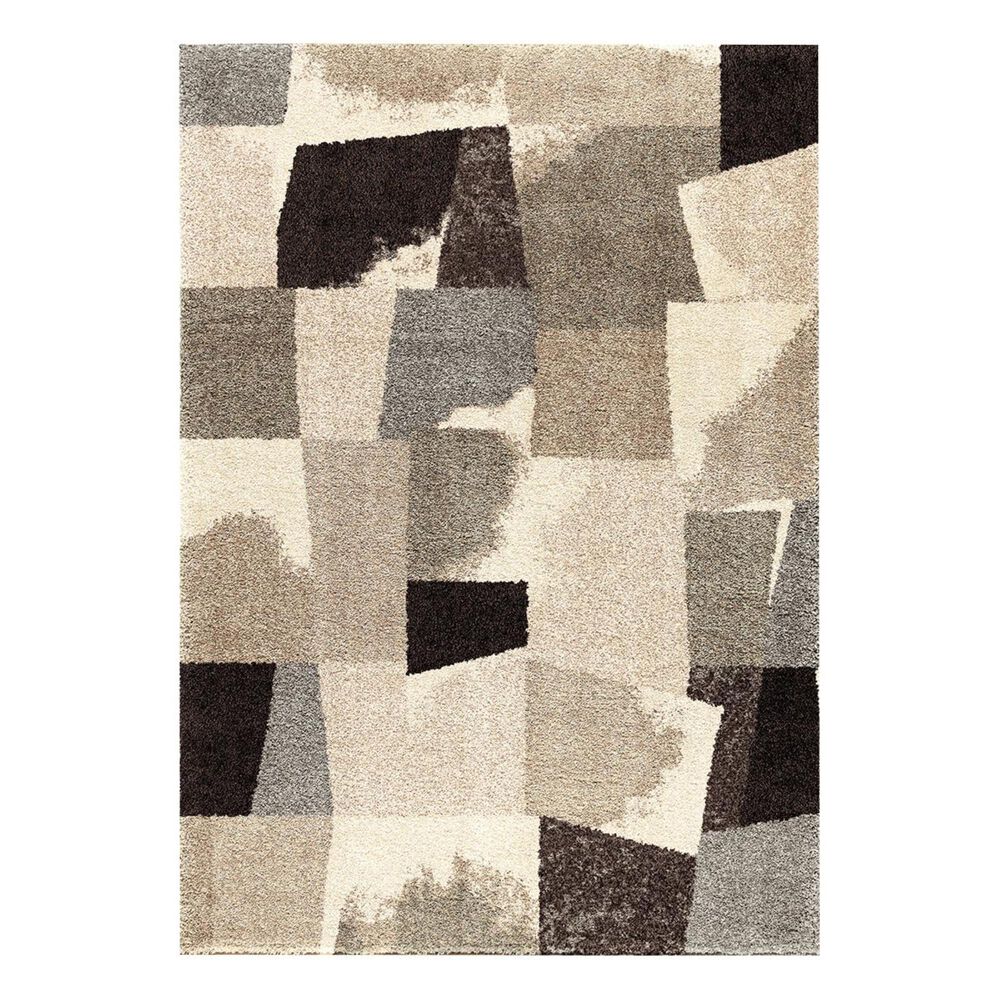 Orian Metropolitan 1649 Rampart 5'3" X 7'6" Slate Area Rug , , large