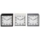 Maple and Jade Square Traditional Table Clock in Multicolor (Set of 3), , large