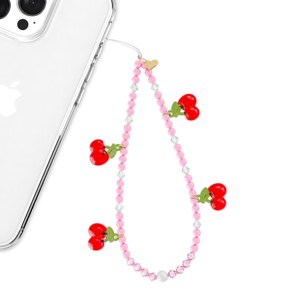 Velvet Caviar Gift Set with MagSafe Wallet, Grip Ring, Phone Charm in Sweet Cherry, , large
