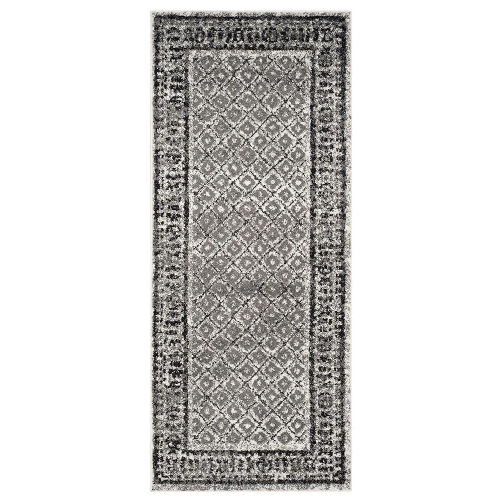 Safavieh Adirondack ADR110B-212 2&#39;6&quot; x 12&#39; Ivory/Silver Runner, , large