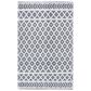 Safavieh Natura NAT482A 4" x 6" Ivory and Black Area Rug, , large