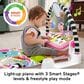 Fisher Price Glow and Grow Kick and Play Piano Gym Baby Playmat with Musical Learning Toy in Pink, , large