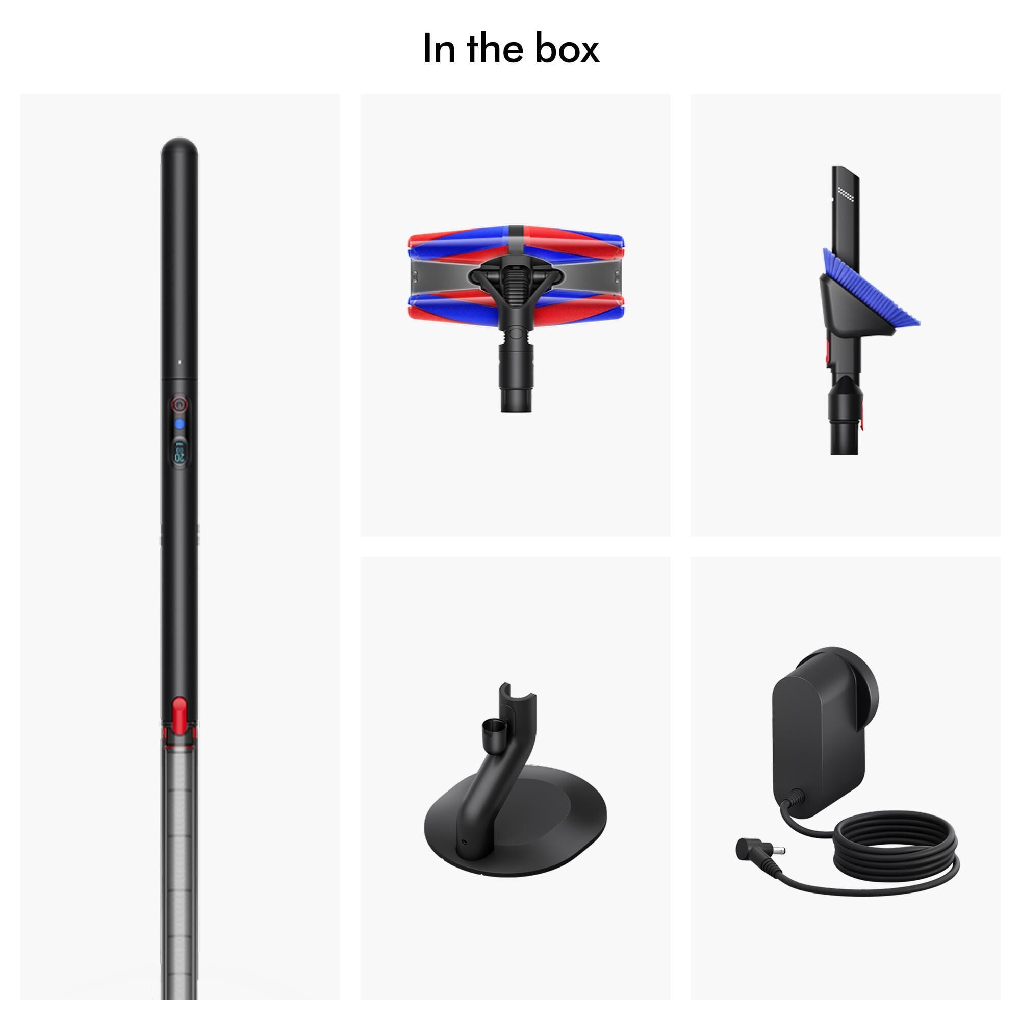 Dyson PencilVac Fluffycones Cordless Vacuum in Black