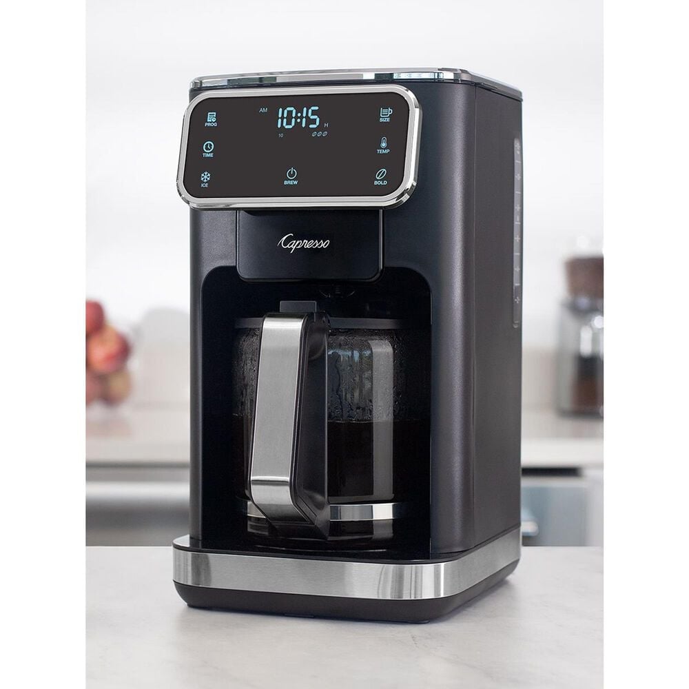 Jura 12-Cup Replacement Carafe with Lid for Model 496.01 in Black, , large