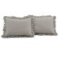 Triangle Home Fashions Reyna 3-Piece King Cotton Duvet Cover Set in Gray, , large