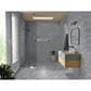 Shaw Eterna Como Bardiglio 2" x 4" on 12" x 12.5" Natural Stone Mosaic Sheet, , large