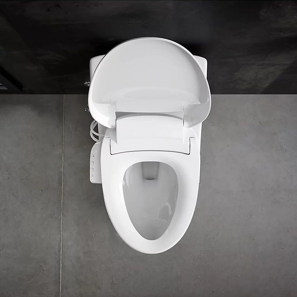 Kohler PureWash E525 Elongated Bidet Toilet Seat in White, , large
