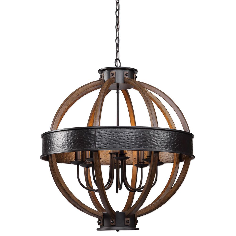 Uttermost Bowdon 8-Light Pendant, , large