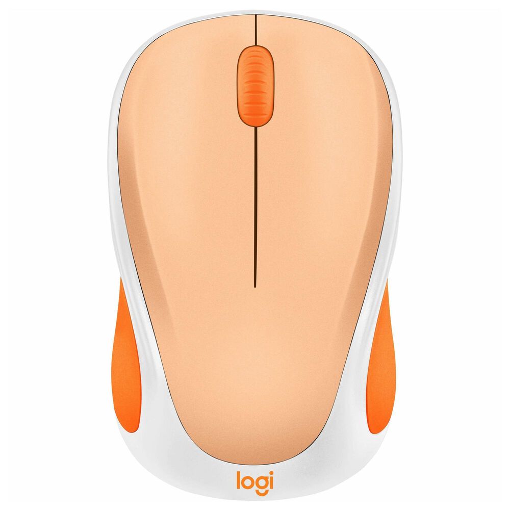 Logitech Limited Edition Design Wireless Mouse in Light Orange, , large